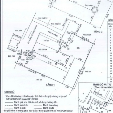 Bán nhà hẻm đường Chương Dương, phường Linh chiểu, TP Thủ Đức