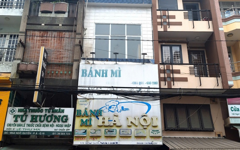 Bán nhà mặt tiền đường Ngô Quyền, phường 8 quận 10, TP HCM