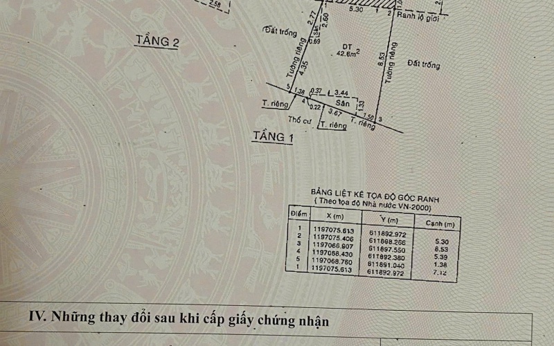 Bán nhà hẻm 1 sẹc (2m) đường 339, Phước Long B (quận 9), TP Thủ Đức 