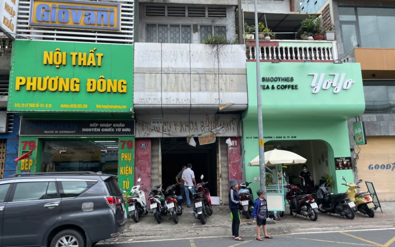 Bán nhà mặt tiền đường Lý Thái Tổ, quận 10, TP HCM