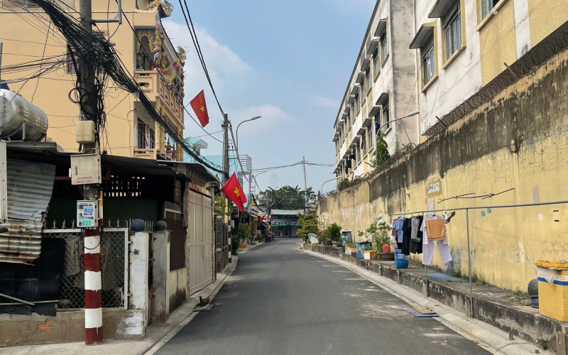 Bán 131m2 (ngang 8,87m x14m) mặt tiền đường số 7 phường Linh Xuân, TP Thủ Đức cũ; 